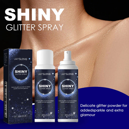 Holographic Glitter Spray for Face, Body & Hair | Party Shimmer Body Glitter Spray Peaceful Pleasures Health and Wellness