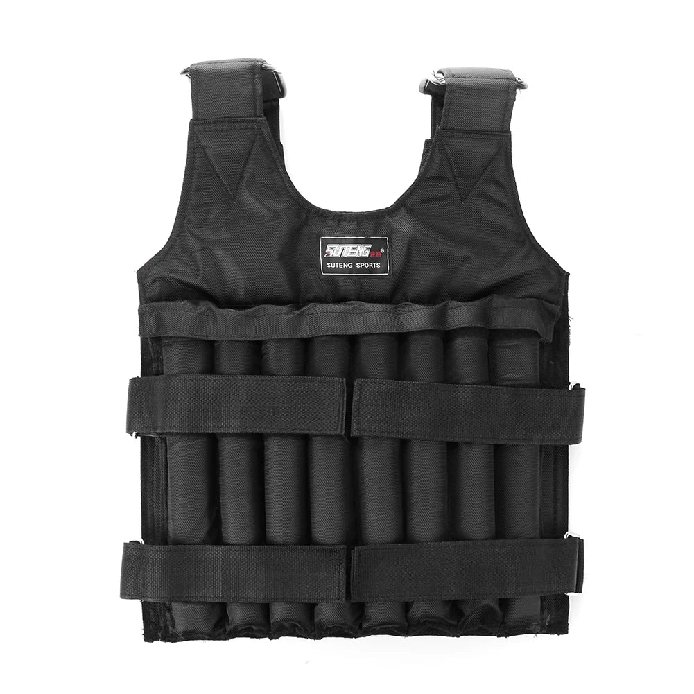Adjustable Weighted Vest – Fitness Training Jacket Peaceful Pleasures Health and Wellness 1-20kg United States