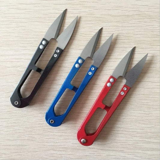 U-Shape Mini Fishing Scissors – Stainless Line Cutter 1/10Pcs Fishing Line Scissors Peaceful Pleasures Health and Wellness