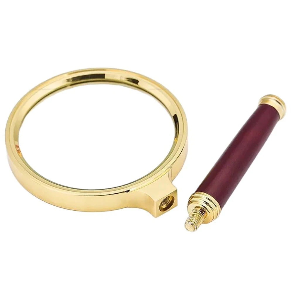 50x High-definition Handheld Magnifying Glass Suitable Reading