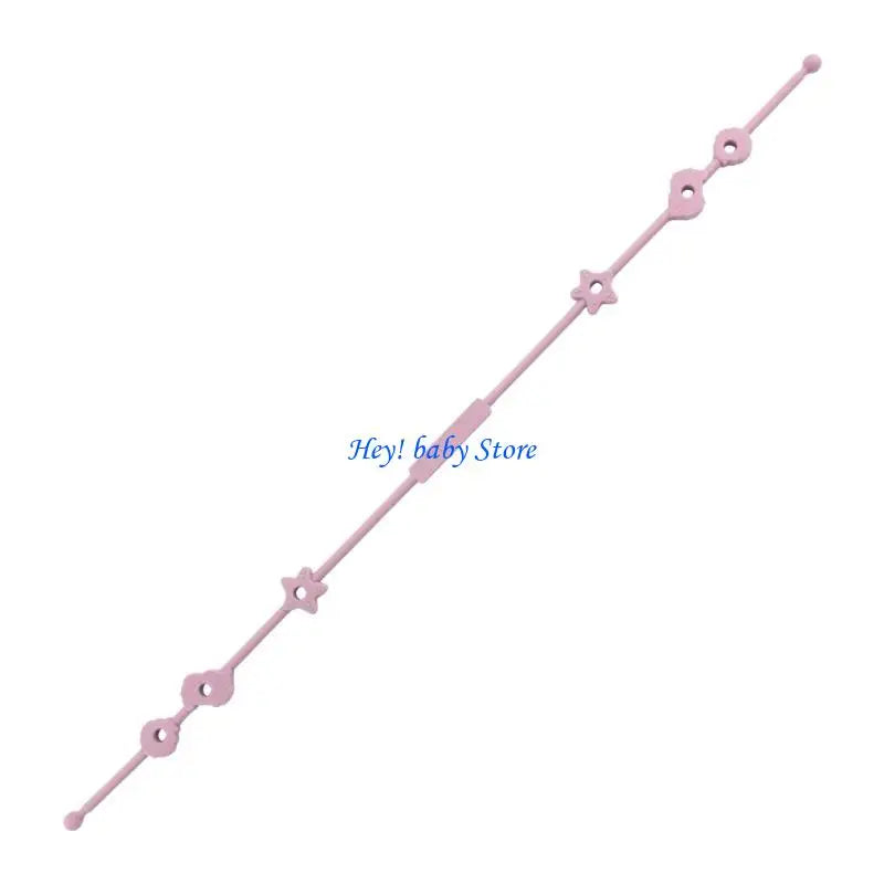 Silicone Pacifier Clip Teether Strap for Baby 0–12 Months