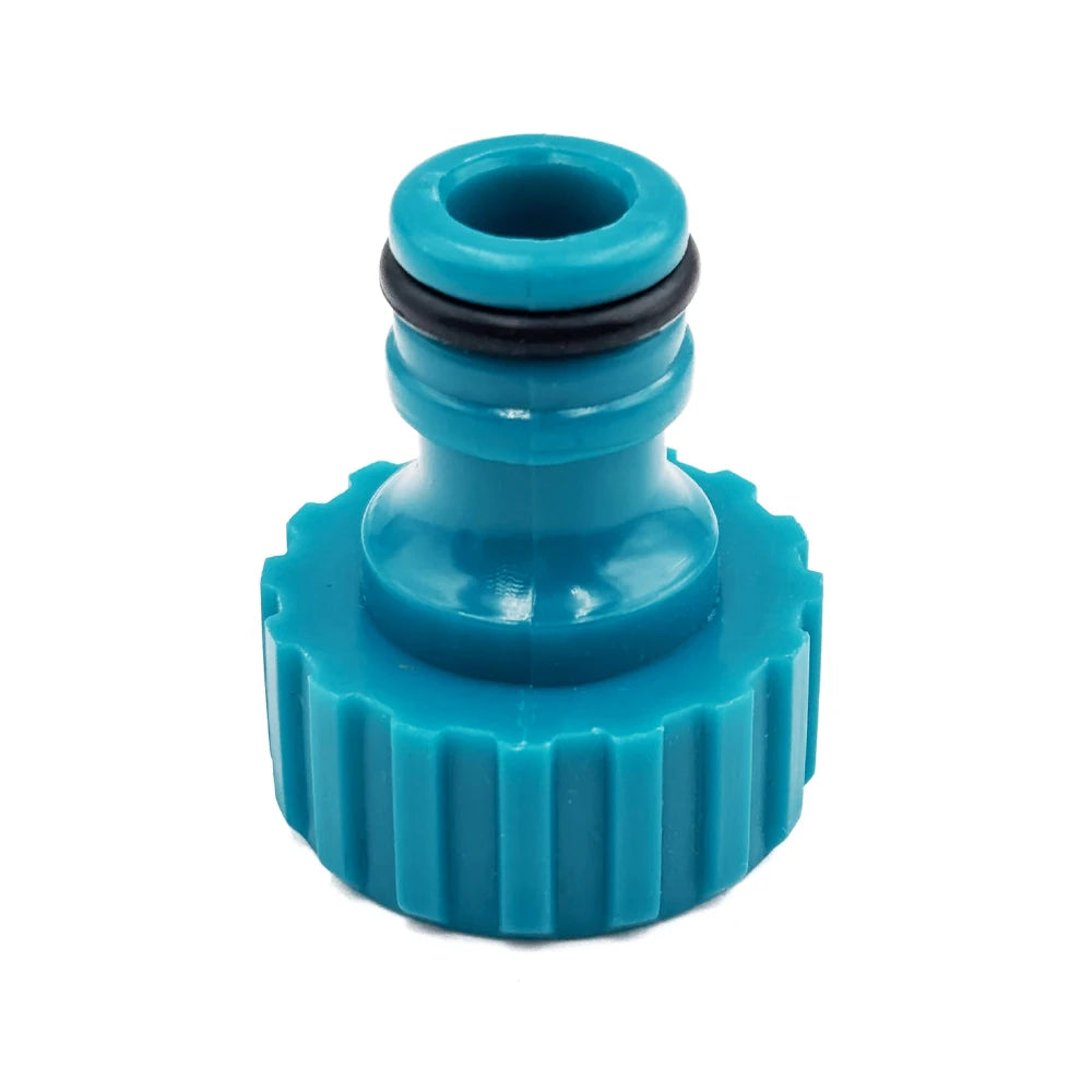5PCS High Quality Plastic Hose Connector 3/4'' Garden Hose Quick Adapter Fittings Gardening Car Washing Watering Tool Peaceful Pleasures Health and Wellness 5pcs blue