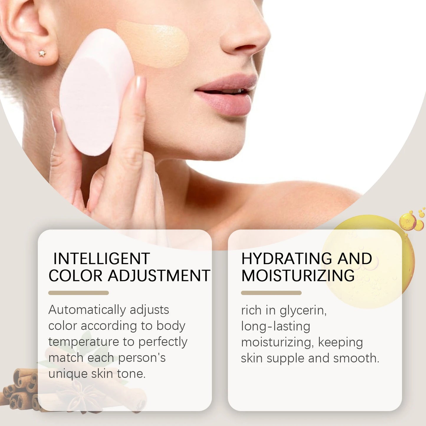 West Month Color Changing Foundation | Full Coverage, Matte, Waterproof