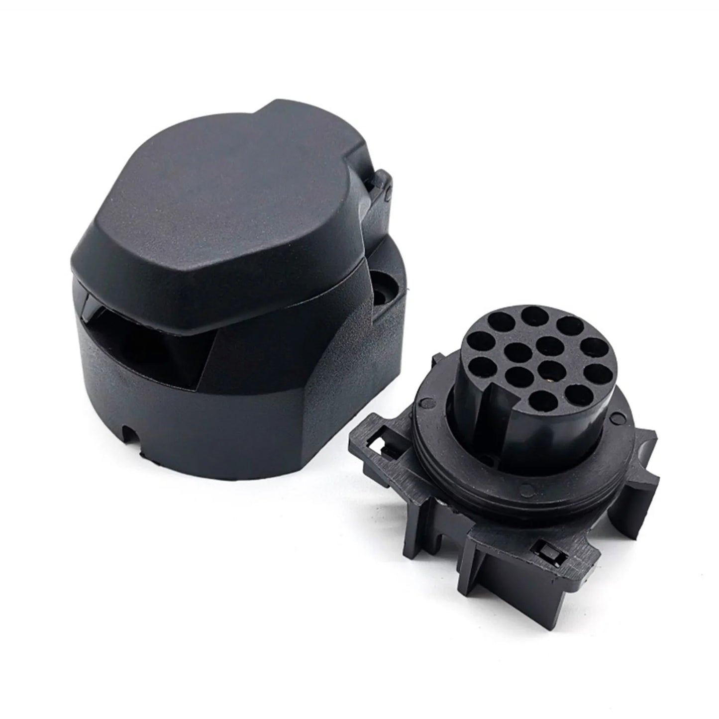 12V 13 Pin Trailer Plug Caravan Accessories Towing Socket Socket Plug Converter Caravan Trailer Electrics Plug for Car Truck RV Peaceful Pleasures Health and Wellness Socket