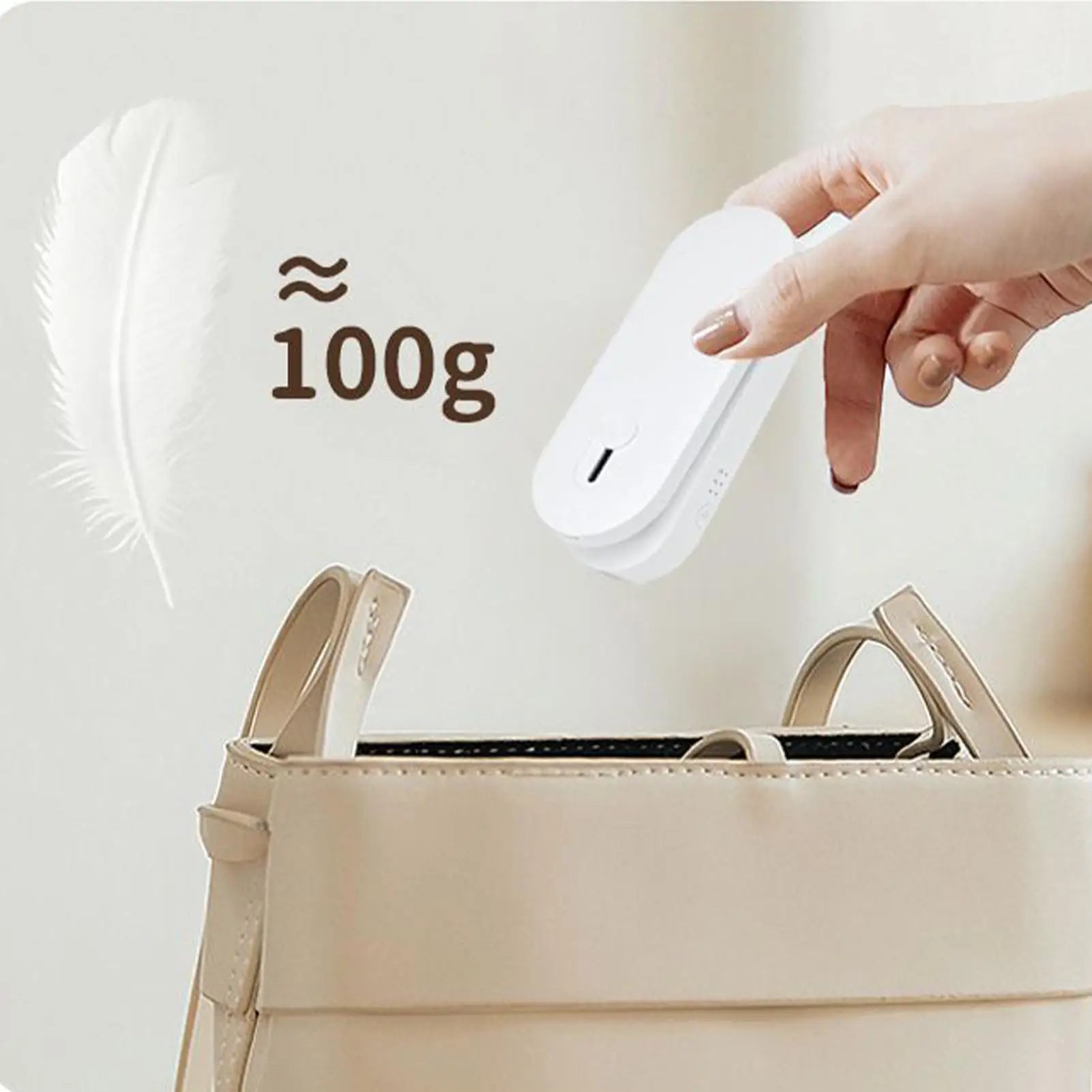 Bag Sealer And Cutter Rechargeable Food Saver Kitchen Gadgets Snack Bag Sealer With Cutter And Magnet For Home Pantry Travel Peaceful Pleasures Health and Wellness