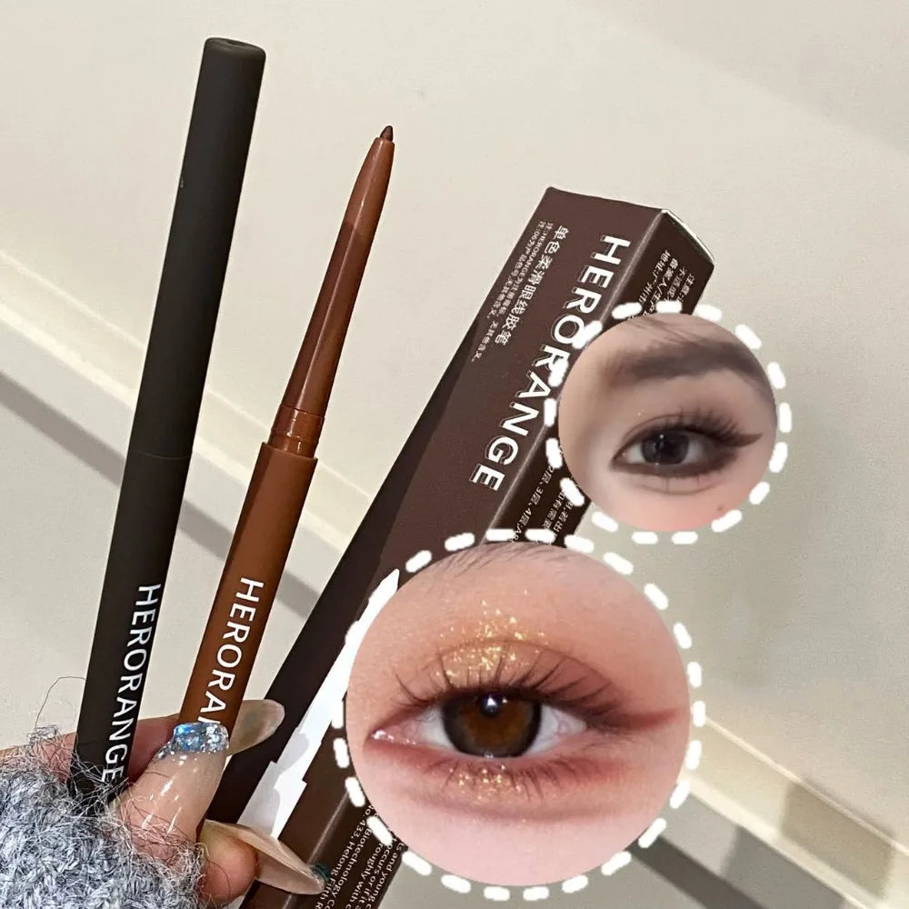 Ultra-Fine Waterproof Gel Eyeliner Pencil – Matte Long-Lasting