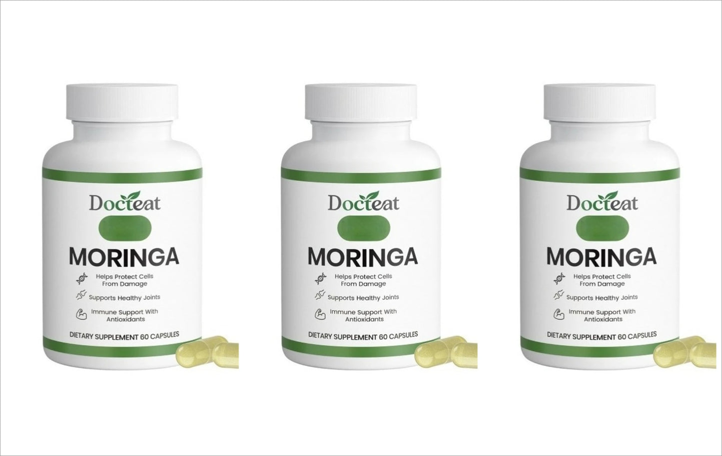 Moringa Leaf Extract Capsules | Daily Vitality & Energy Support