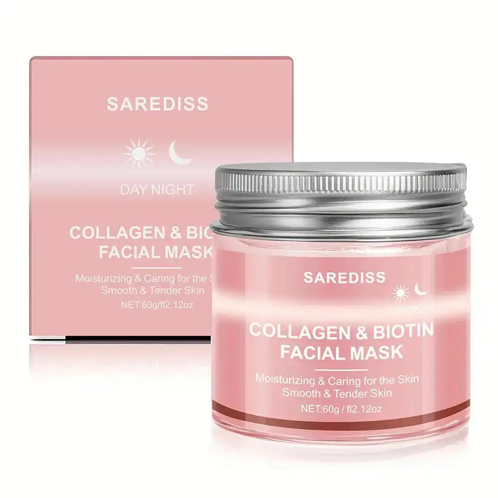 Collagen Peel-Off Night Mask – Firming & Hydrating Peaceful Pleasures Health and Wellness 60ml X2