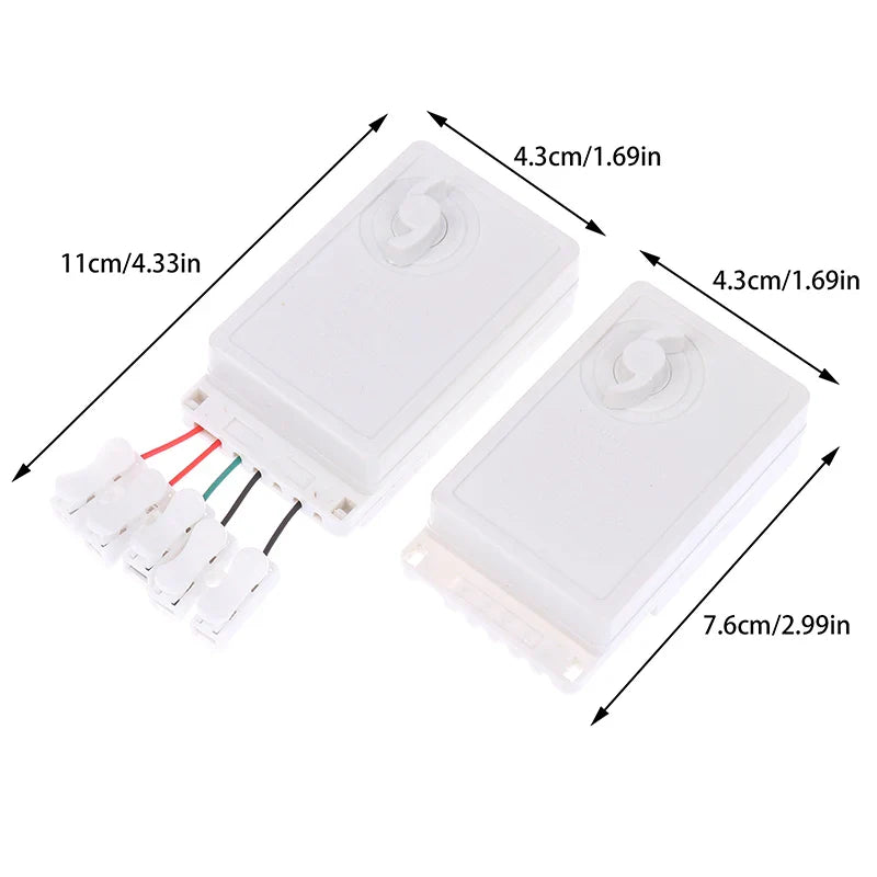 EK-04 LED String Light Controller – 8 Modes, 2/4-Way