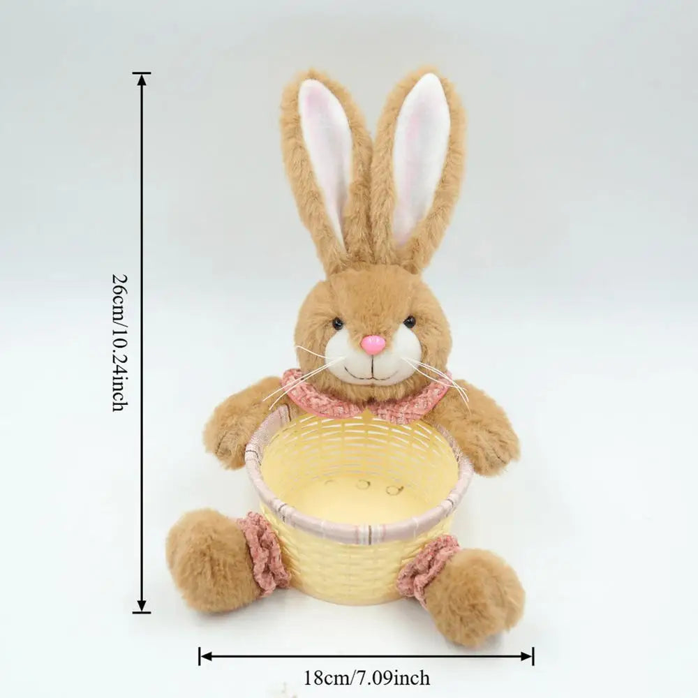 Easter Bunny Basket | Rabbit Candy & Egg Storage for Kids