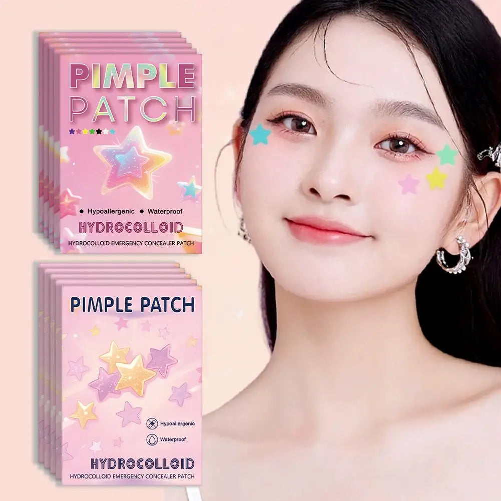 Star Hydrocolloid Pimple Patches – 1400 Count Acne Stickers