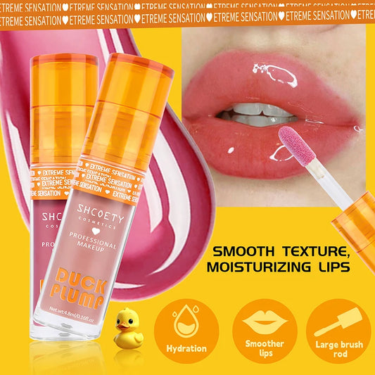 Duck Lip Plumping Oil, Doodle Lip Gloss, Liquid Lipstick, Lip Protectant Oil, Lip Nectar, Mirror Lip Glaze, Moisturizing, Shine Peaceful Pleasures Health and Wellness