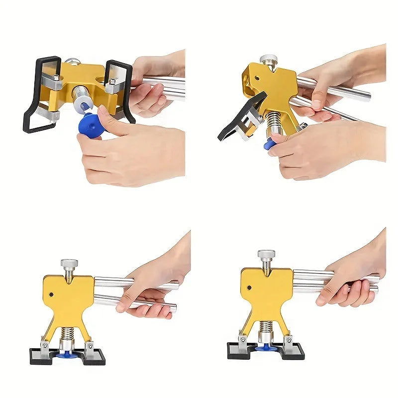 Automotive Body Repair Tool PDR Paintless Dent Repair Kit Car Dent Puller Remover for Vehicle Hail Damage Dent Removal Peaceful Pleasures Health and Wellness