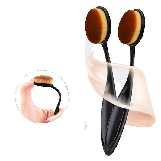 1/2/5/10PCS Large Foundation Brush Toothbrush Shape Makeup Make Up Tool Get Fast Even Application of Creams and Powders Cosmetic Peaceful Pleasures Health and Wellness