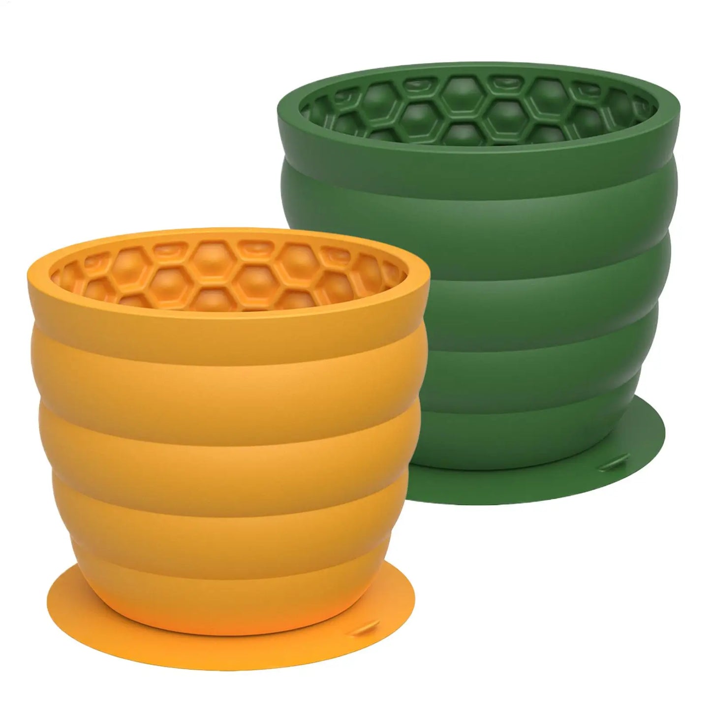 Silicone Slow Feeder Dog & Cat Bowl | Anti-Slip Maze Dish
