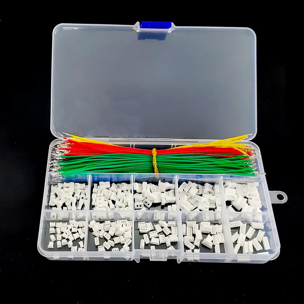 Jst 1.25mm Male Female Extension Connector Kit and Premium Pre-Crimped Cables Silicone 15cm Wire for Pixhawk Flight Controller Peaceful Pleasures Health and Wellness