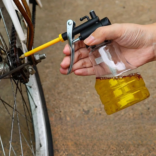 300ml High-Pressure Oil Bottle Copper Nozzle – Universal Car Lube Oil Applicator Bottle Peaceful Pleasures Health and Wellness