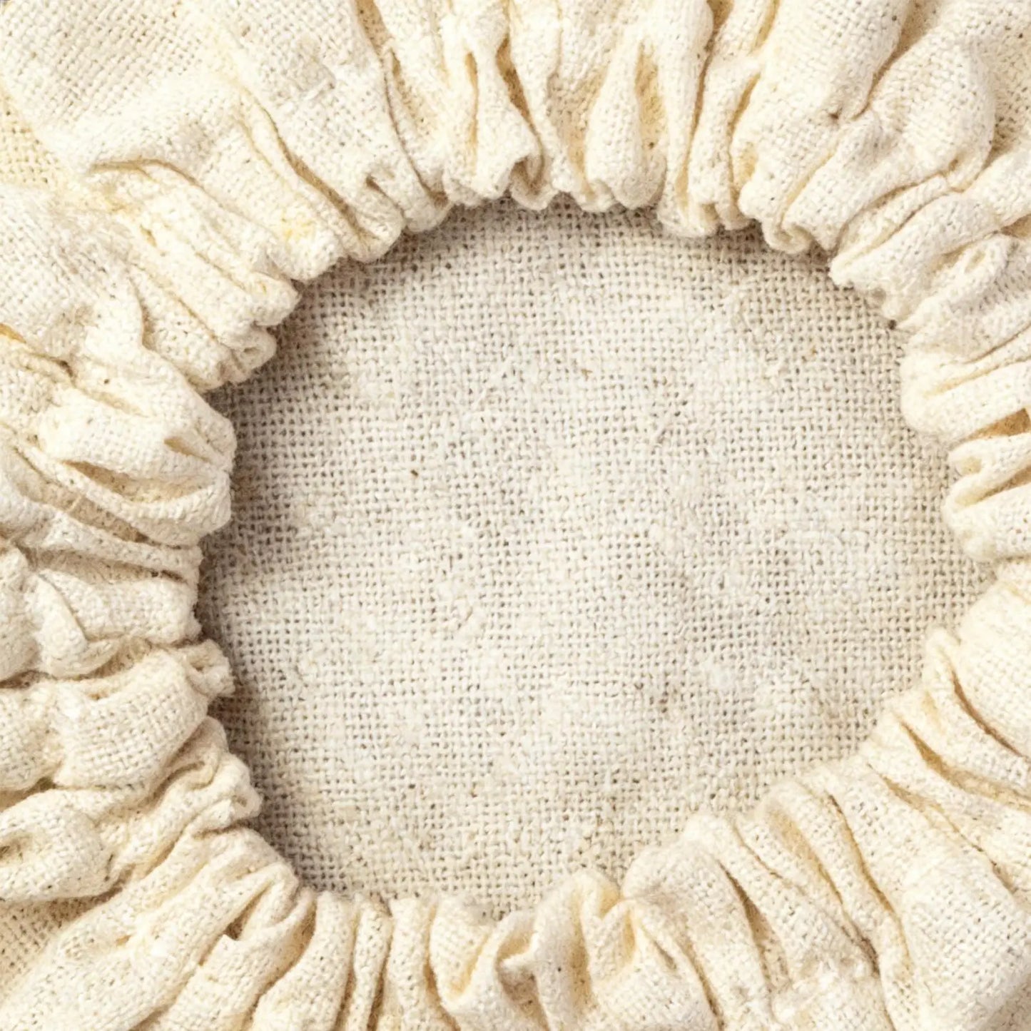 Elastic Linen Jar Covers 4-Pack | Sourdough Fermentation Lids