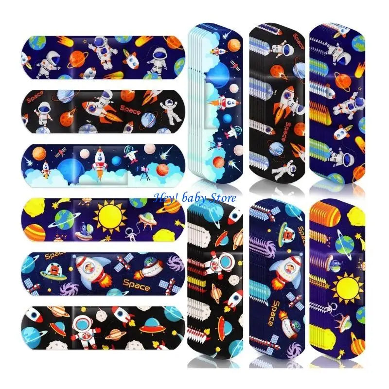 Kids Cartoon Bandages – Waterproof Adhesive Plasters, 50pcs