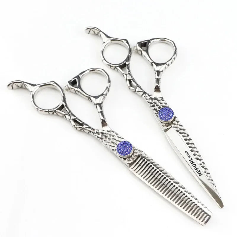 6" Professional Hair Cutting Scissors – Japan 440C Steel Shears
