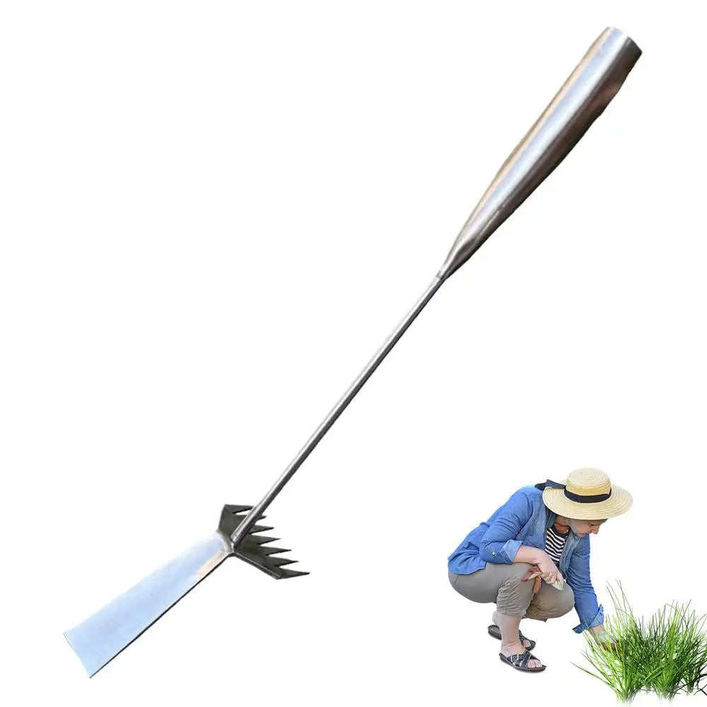 Manual Weeders Heavy Duty Metal 2 In 1 Garden Puller Gardening Lawn Weeder Sapling Puller For Yard Backyard Outdoor Farm Peaceful Pleasures Health and Wellness B China Mainland