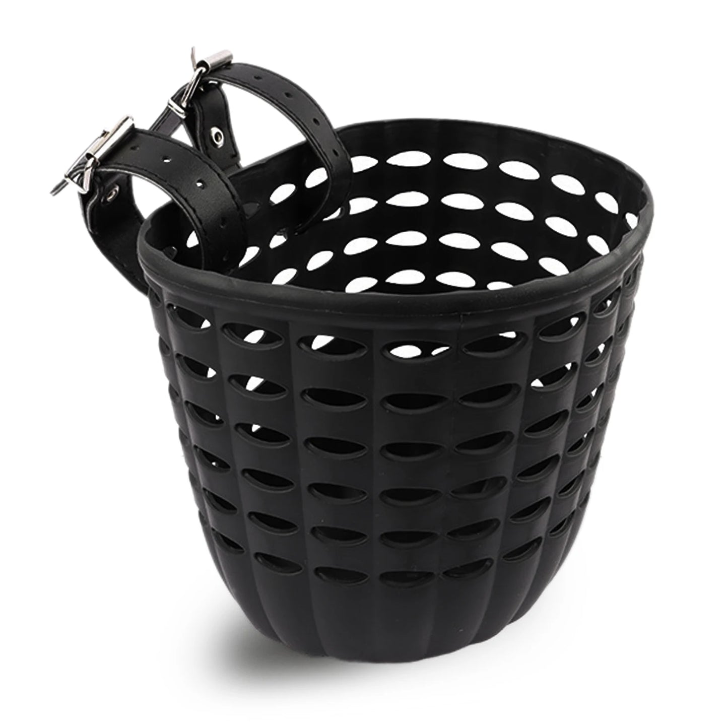 Children's Plastic Bike Basket with Installation Buckle Bike Hanging Basket for Kids Holiday Birthday Gift Peaceful Pleasures Health and Wellness
