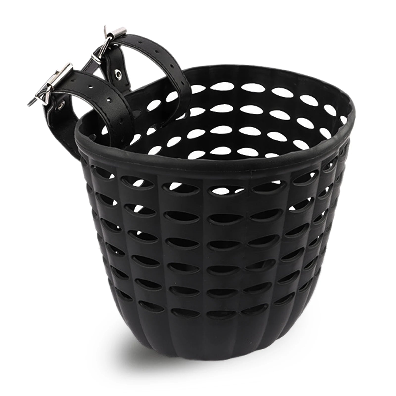 Children's Plastic Bike Basket with Installation Buckle Bike Hanging Basket for Kids Holiday Birthday Gift Peaceful Pleasures Health and Wellness