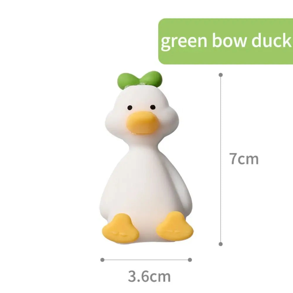 3D Cute Duck Silicone Toothbrush Holder | Suction Cup Rack