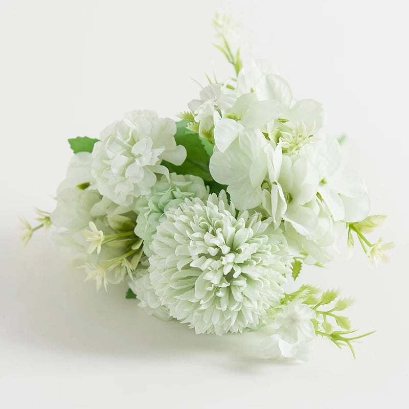 Silk Ball Chrysanthemum Artificial Flowers – Wedding & Home Décor