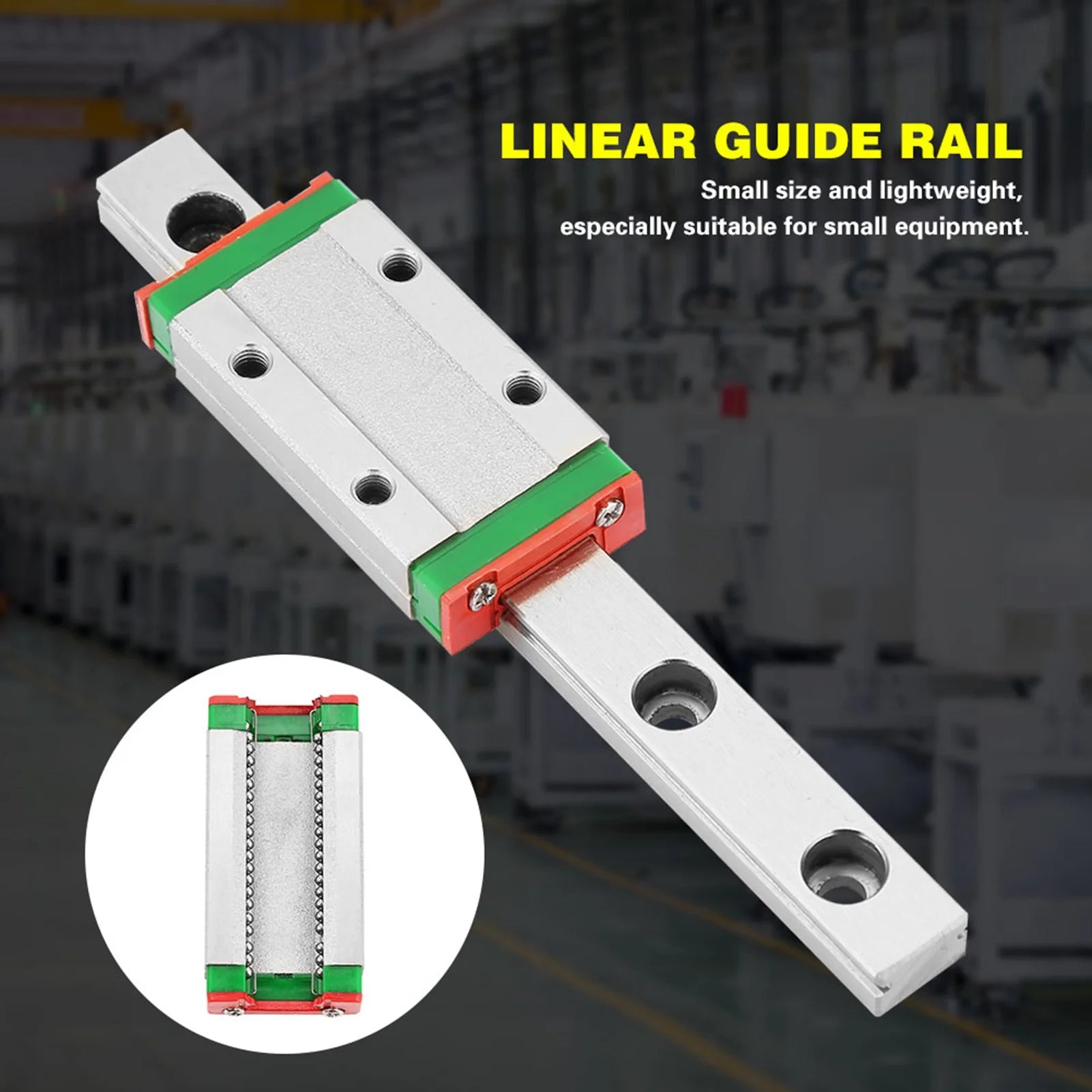 100mm MGN9H Miniature Linear Rail Rail 9mm Width Slide Block Linear Rail Linear Motion Rail Linear Rail Carriage Peaceful Pleasures Health and Wellness