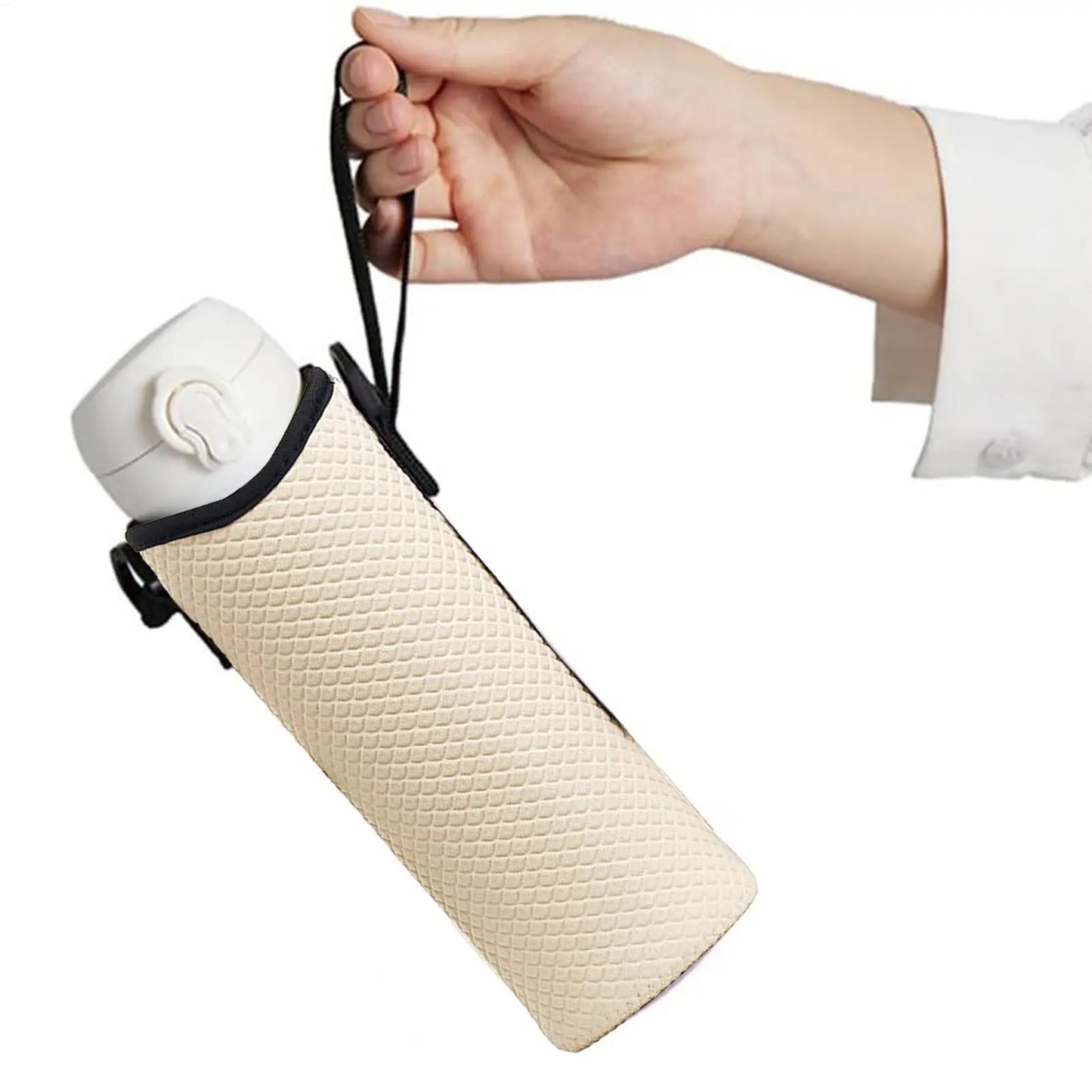 Insulated Water Bottle Sling Bag – Adjustable Shoulder Strap