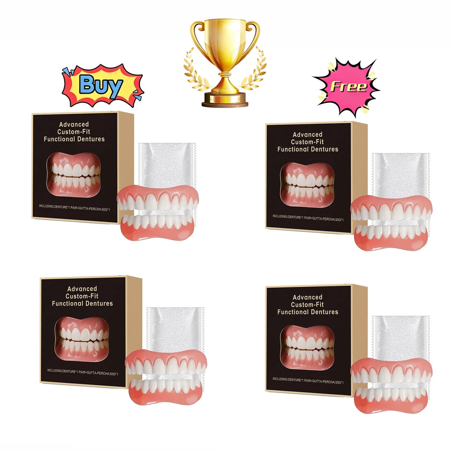 Denture Beauty Kit – Daily Wear Dental Cosmetic Set