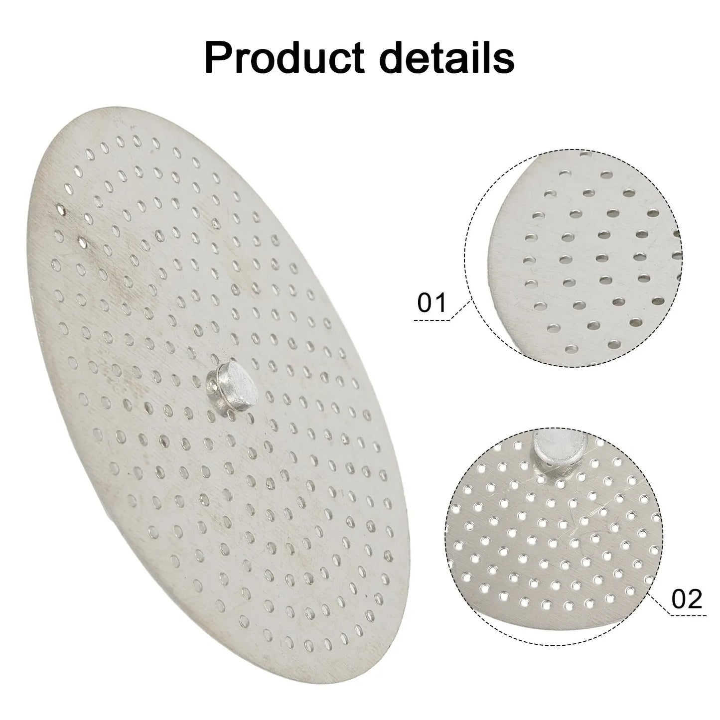Stainless Steel Moka Pot Filter Plate | 2–9 Cup Sizes