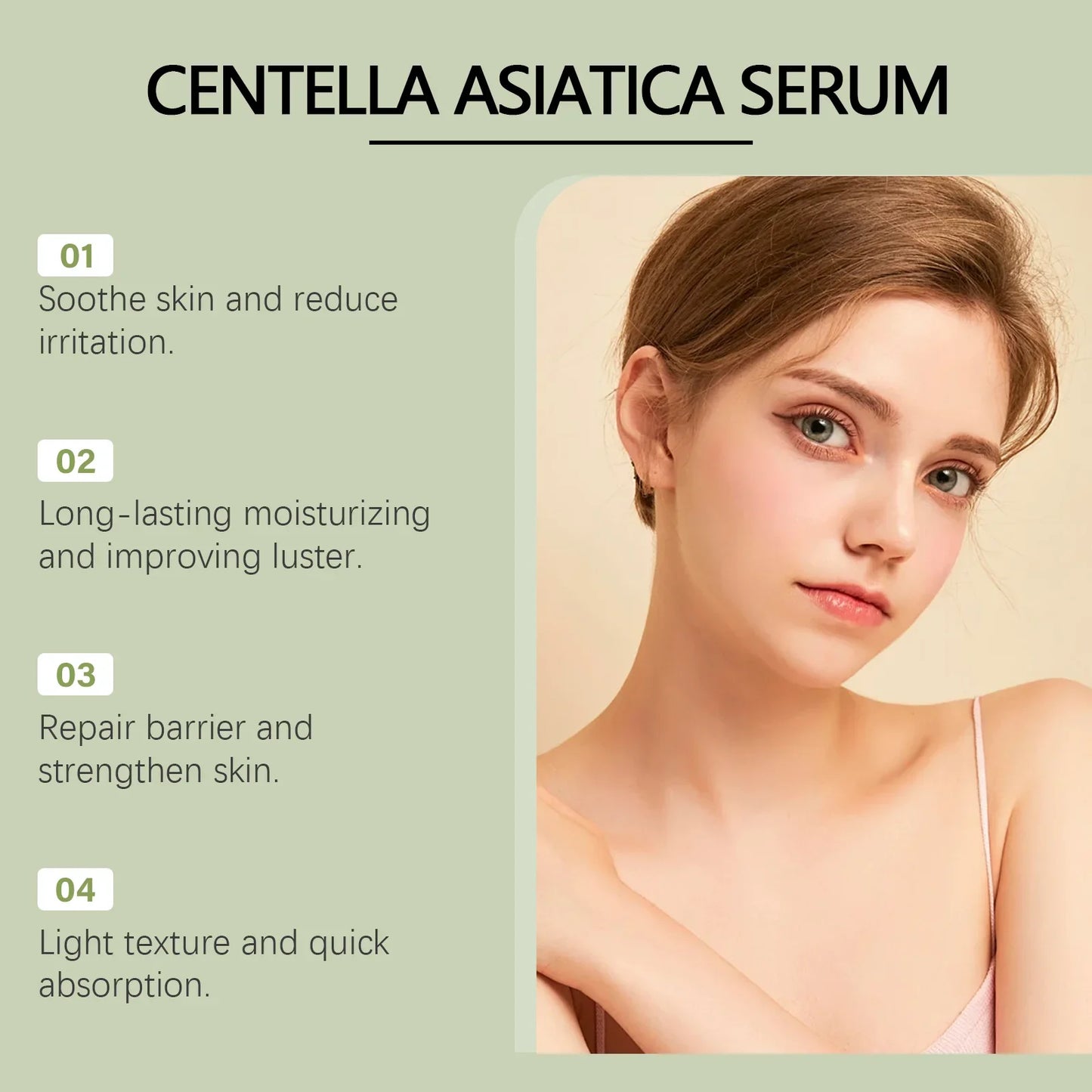 Centella Asiatica Cica Essence – Hydrating Face Serum 30ml