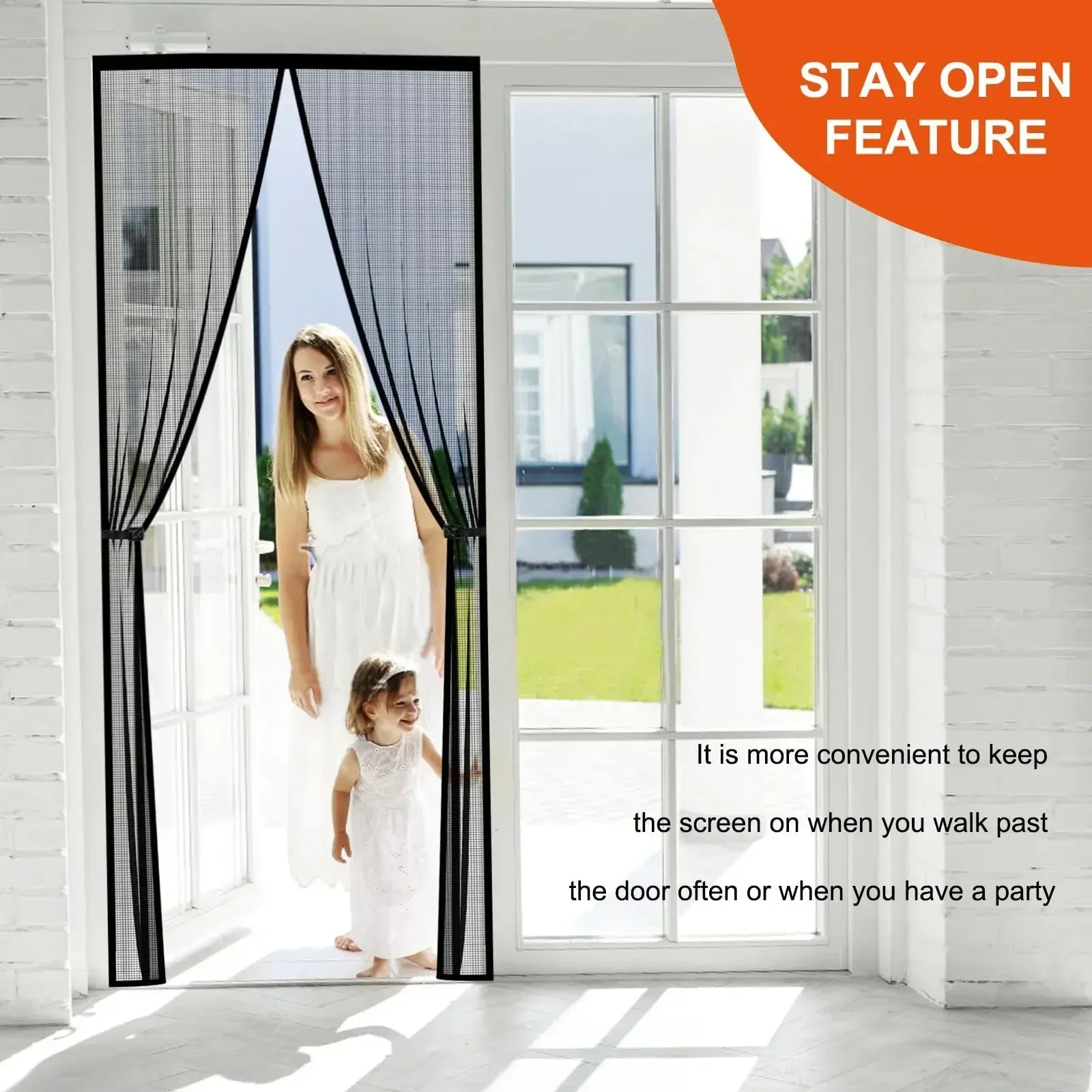 Door Mosquito Net Screen Mosquitoes Moustique Curtain For House Home Mesh Magnetic Automatic Curtains Anti Fly Insect Mosquitera Peaceful Pleasures Health and Wellness