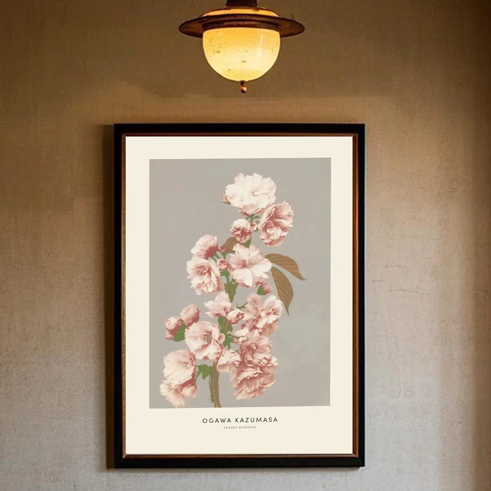 William Morris Animals & Flowers Wall Poster | HD PVC Art Decorative Wall Poster Peaceful Pleasures Health and Wellness z6 50X70cmNoframe