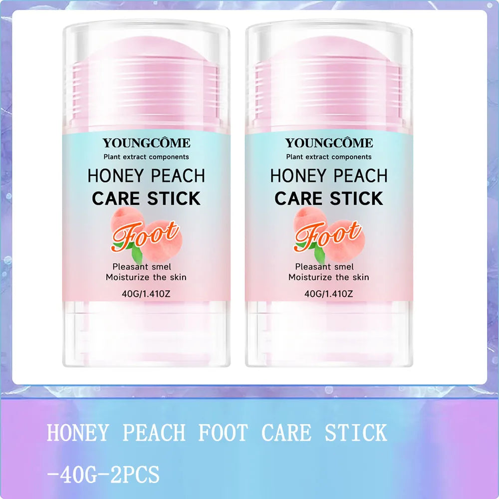 YOUNGCOME Honey Peach Foot Cream – 72H Moisture Heel Balm