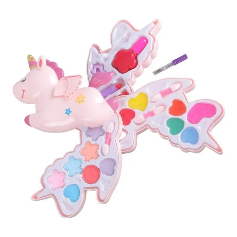 Kids Girls Pretend Play Makeup Set | Eyeshadow & Blush Toy