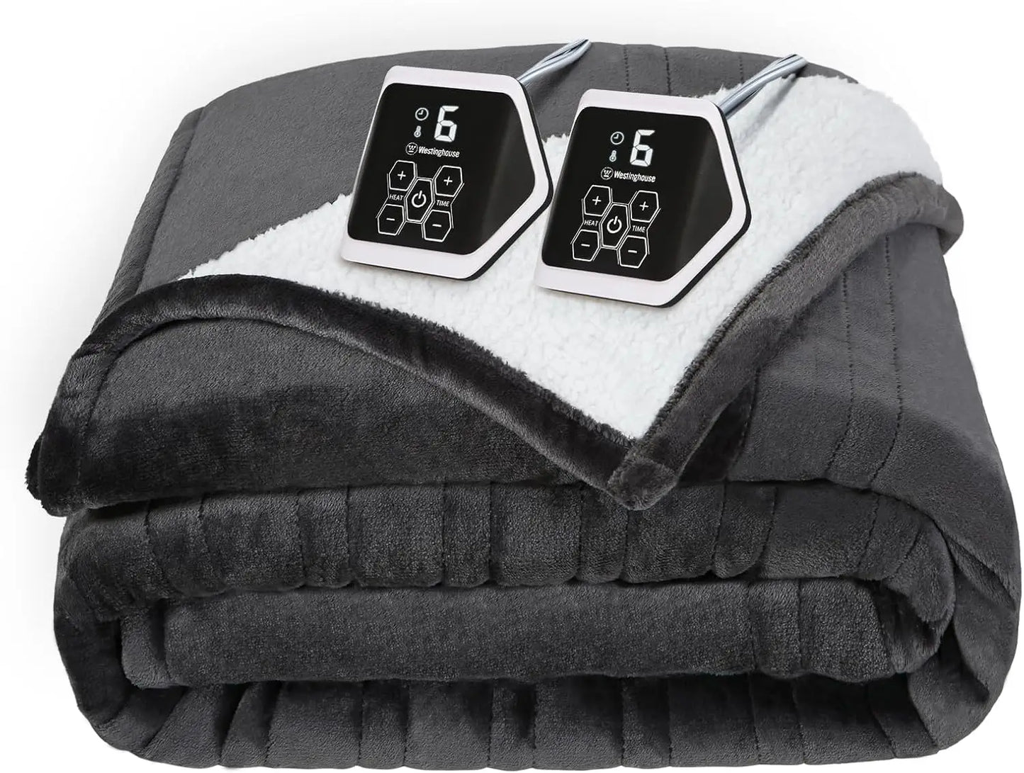 Queen Electric Heated Blanket – 10 Heat Levels, 84x90" Peaceful Pleasures Health and Wellness United States