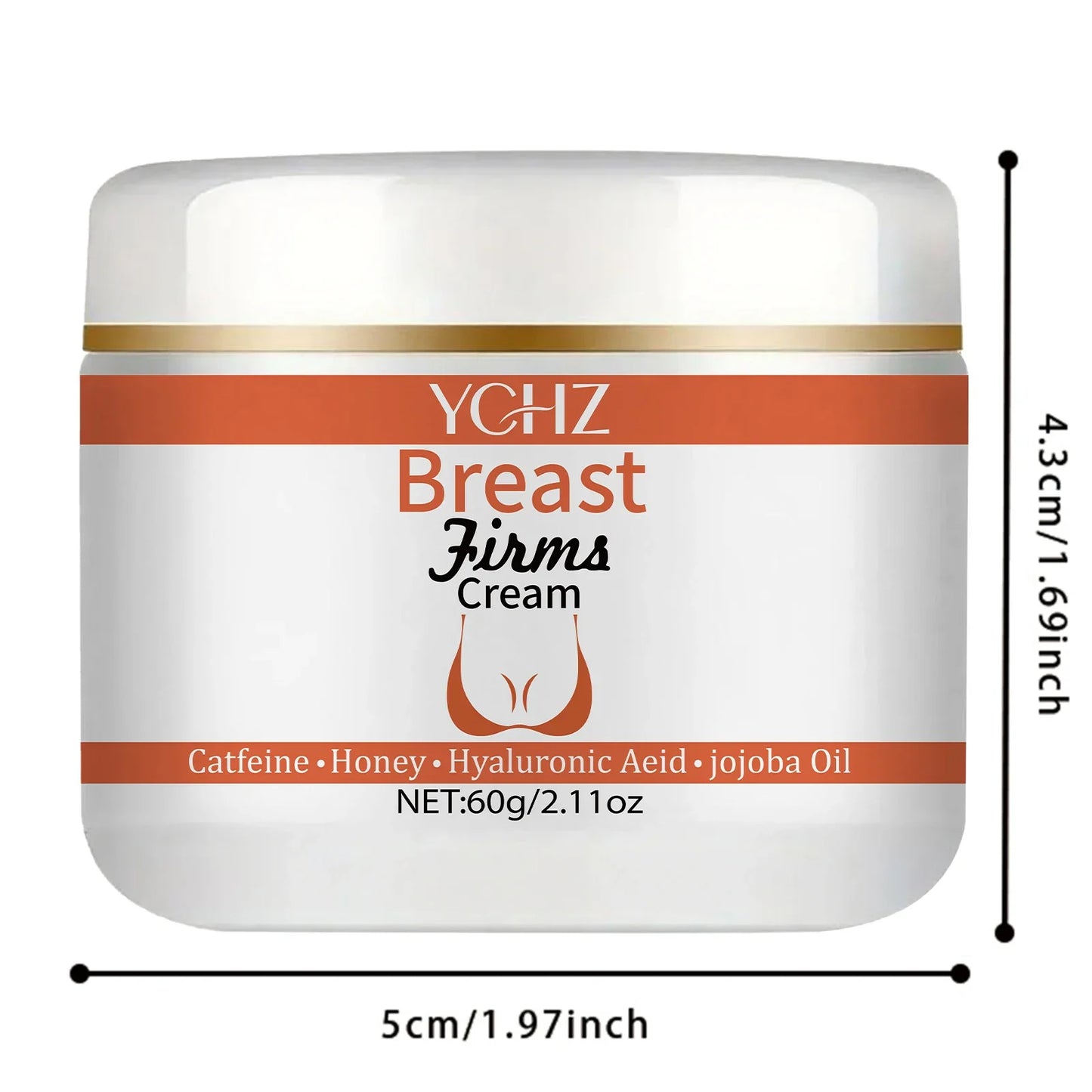 Hyaluronic Acid Jojoba Honey Breast Firming Cream | 60g