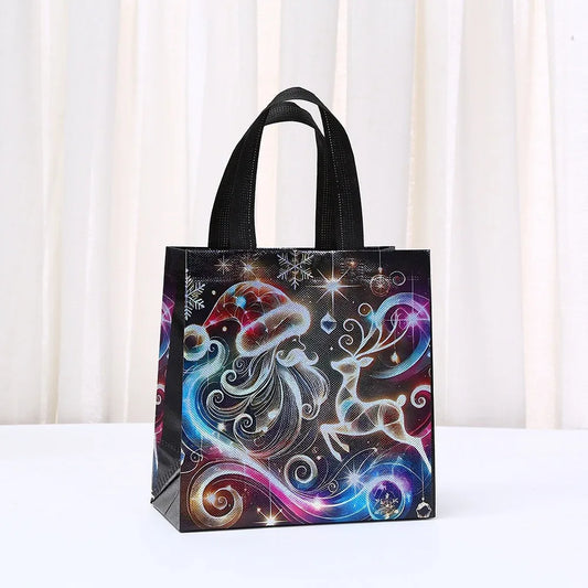 Christmas Non-Woven Tote Bag | Kids Gift & Reusable Storage Christmas Gift Bag Oasis Select J Other
