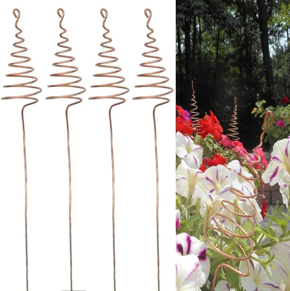 Electroculture Plant Stakes Pure Long Copper Garden Electro Culture