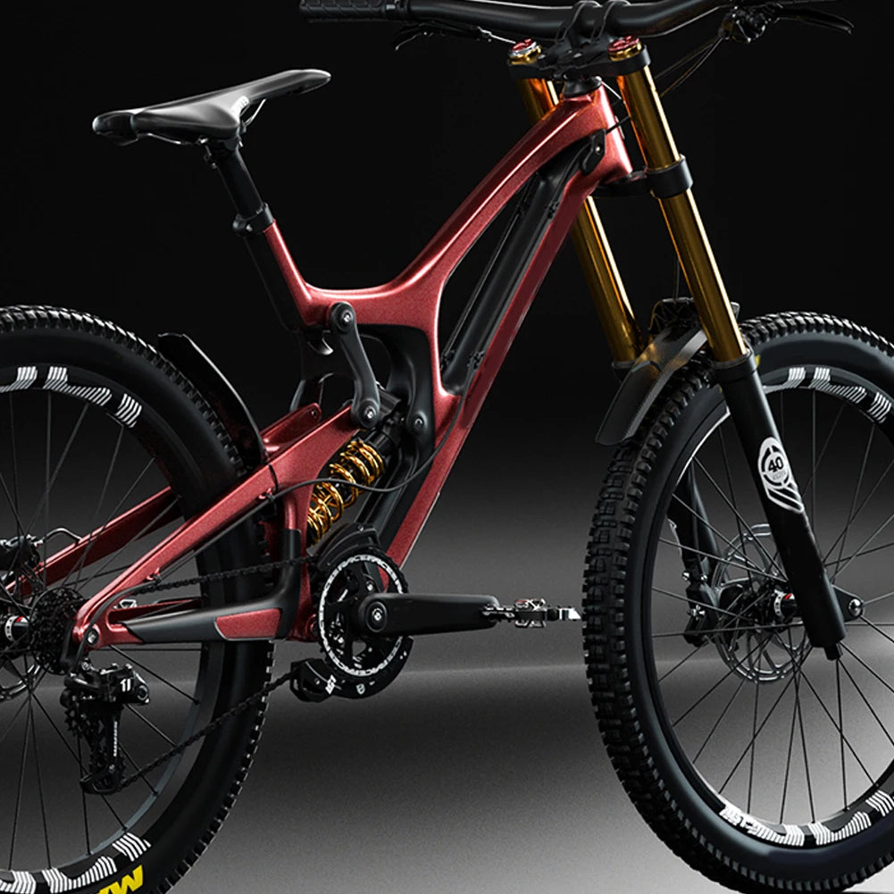 2pcs MTB Bicycle Front/Rear Wheel Mudguard Fender with Ties Bike Wheel Mudguard Peaceful Pleasures Health and Wellness