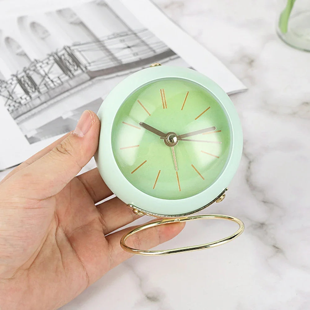 Silent Analog Alarm Clock with Night Light | Luxfacigoo