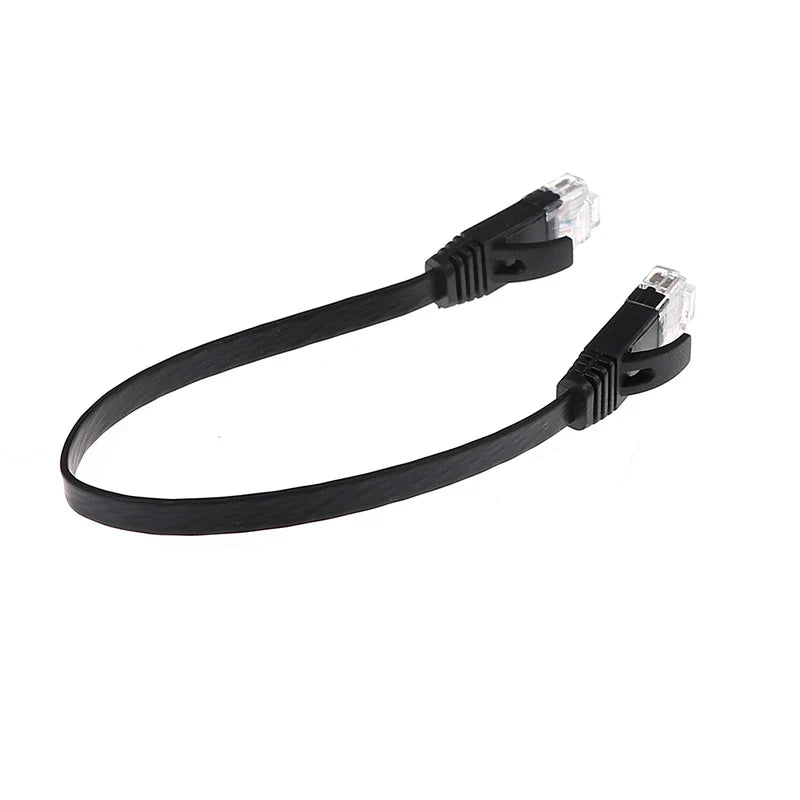 Cat6 30cm Slim RJ45 Patch Cable – 1000Mbps Gigabit Ethernet