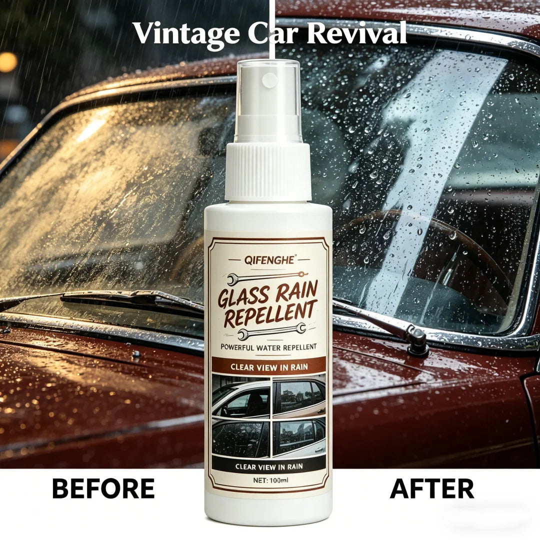 Glass Rain Repellent Spray for Car Windshield & Mirrors 100ml