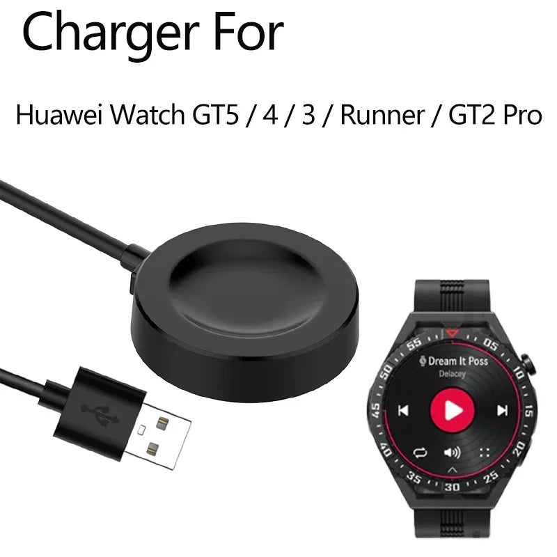 USB Cable Charger Power Adapter For Huawei Watch GT 4/ 3/ Ultimate/Buds/Runner/Cyber/GT2 Pro/GT3 SE GT4 46mm 41mm 43mm 42mm Peaceful Pleasures Health and Wellness