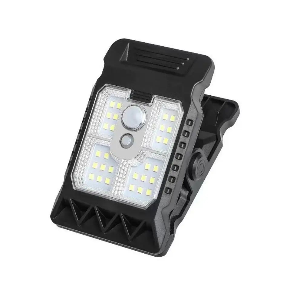 LED Solar Clip Light IP65 Waterproof Motion Sensor Outdoor Lamp Solar Outdoor Light Peaceful Pleasures Health and Wellness A LED