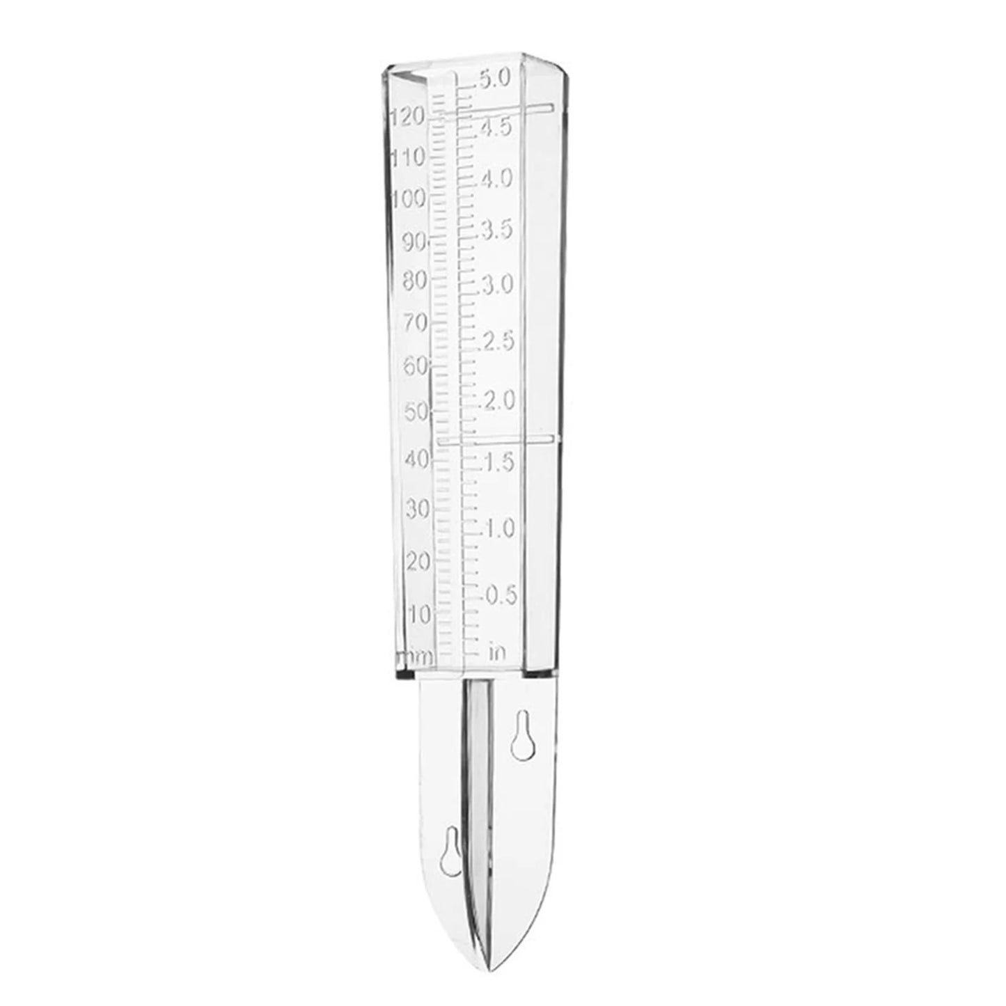 1/2/4pcs Plastic Rain Gauge Clear Rain Water Meter Measuring Device For Home Plants Park Garden Lawn Peaceful Pleasures Health and Wellness 1pcs Other