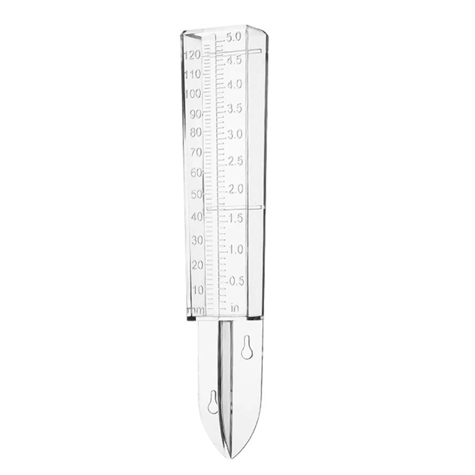 1/2/4pcs Plastic Rain Gauge Clear Rain Water Meter Measuring Device For Home Plants Park Garden Lawn Peaceful Pleasures Health and Wellness 1pcs Other